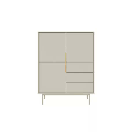 VIVA KOMODA MAGAS 3D3S BÉZS/BÉZS