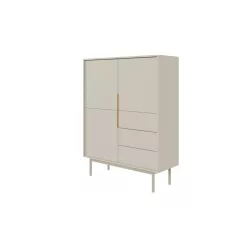 VIVA KOMODA MAGAS 3D3S BÉZS/BÉZS