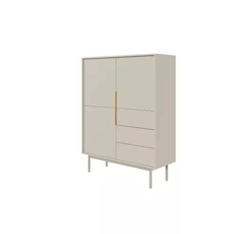 VIVA KOMODA MAGAS 3D3S BÉZS/BÉZS