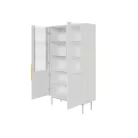 VIVA VITRIN 4D FEHÉR/FEHÉR