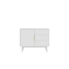 VIVA KOMÓD 1D3S 104 FEHÉR/FEHÉR