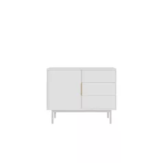 VIVA KOMÓD 1D3S 104 FEHÉR/FEHÉR