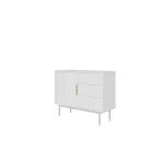 VIVA KOMÓD 1D3S 104 FEHÉR/FEHÉR