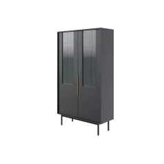 VIVA VITRIN 4D FEKETE/FEKETE