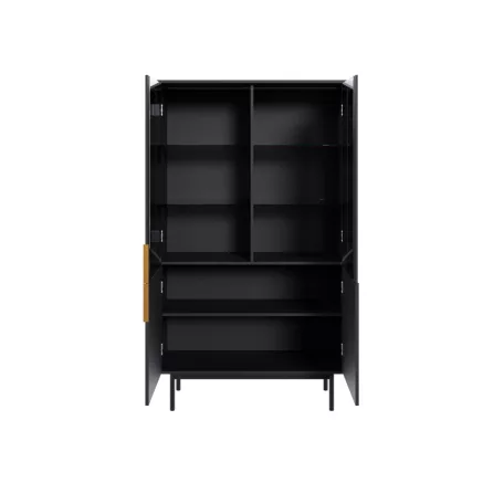 VIVA VITRIN 4D FEKETE/FEKETE