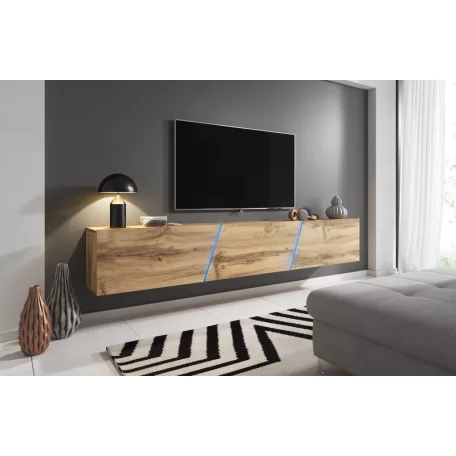 rtv SLANT 240 + LED | tölgy WOTAN