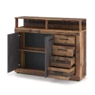 LUNA MIDI A KOMÓD 2D4S OLD STYLE DARK/MATERA