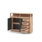 LUNA MIDI A KOMOÓD 2D4S OLD STYLE LIGHT/MATERA