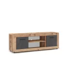 LUNA RTV SZEKRÉNY 2D OLD STYLE LIGHT/MATERA