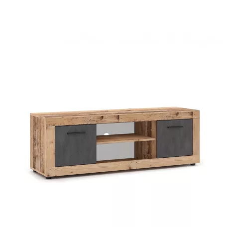 LUNA RTV SZEKRÉNY 2D OLD STYLE LIGHT/MATERA