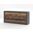 LUNEA KOMÓD 4D MATERA/OLD STYLE DARK