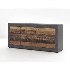 LUNEA KOMÓD 4D MATERA/OLD STYLE DARK