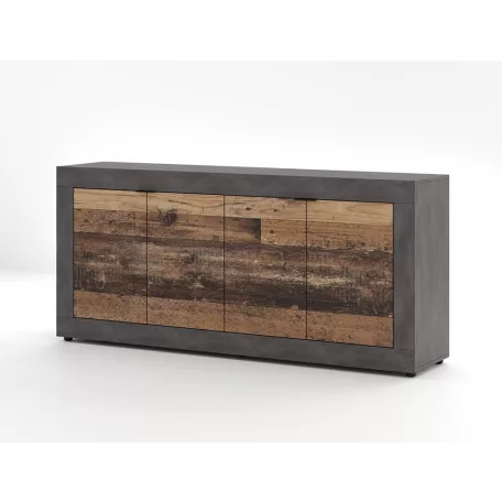 LUNEA KOMÓD 4D MATERA/OLD STYLE DARK