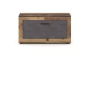 LUNA2 CIPŐSZEKRÉNY 1D OLD STYLE DARK/MATERA