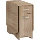 EXPERT X összecsukható konyhai asztal S.sötét színben