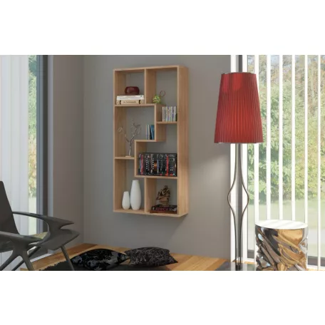 DOMINO B könyvespolc sonoma