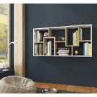 DOMINO C könyvespolc sonoma/fehér