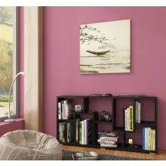 DOMINO C könyvespolc fekete