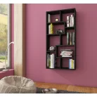 DOMINO C könyvespolc fekete