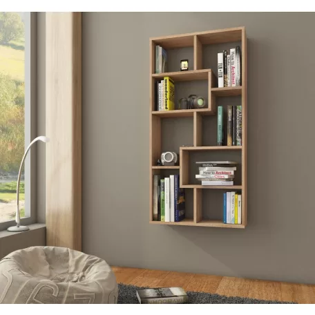 DOMINO C könyvespolc sonoma