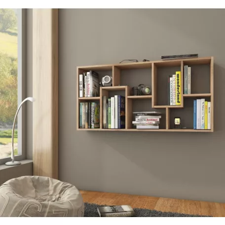 DOMINO C könyvespolc sonoma