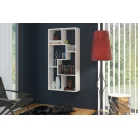 DOMINO B könyvespolc fehér