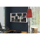 DOMINO B könyvespolc fehér